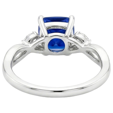 Afbeelding in Gallery-weergave laden, echte marquise diamant 2.75karaat ring close-up detail