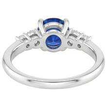 Afbeelding in Gallery-weergave laden, echte round diamant 2.50karaat ring op wit