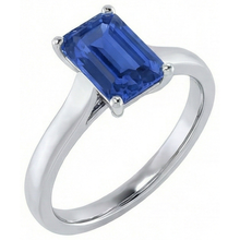 Afbeelding in Gallery-weergave laden, echte diamant 2karaat ring close-up detail
