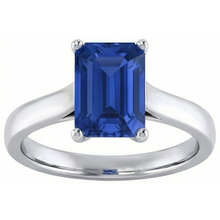 Afbeelding in Gallery-weergave laden, echte diamant 2karaat ring vooraanzicht