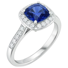 Afbeelding in Gallery-weergave laden, echte round diamant 3karaat ring close-up detail