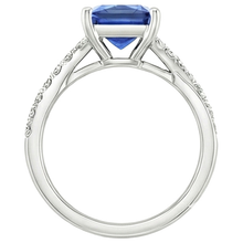 Afbeelding in Gallery-weergave laden, echte round diamant 3.75karaat ring op wit