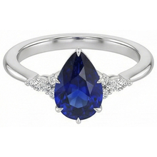 Afbeelding in Gallery-weergave laden, echte marquise diamant 5karaat ring op wit