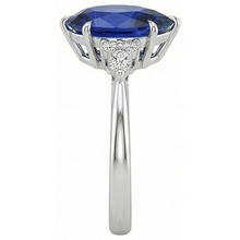 Afbeelding in Gallery-weergave laden, echte marquise diamant 5karaat ring band detail