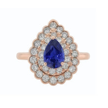 Afbeelding in Gallery-weergave laden, echte round diamant 3.50karaat ring zijaanzicht