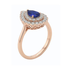 Afbeelding in Gallery-weergave laden, echte round diamant 3.50karaat ring close-up detail
