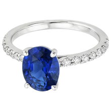 Afbeelding in Gallery-weergave laden, echte round diamant 5.25karaat ring close-up detail