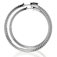 Afbeelding in Gallery-weergave laden, Dames Hoepel Oorbellen F VVS1 4.30 Karaat Echt Diamanten Wit Goud 14K