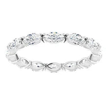 Afbeelding in Gallery-weergave laden, Dames Marquise Geslepen Echt Diamanten Eeuwigheid Band 1,40 Karaat