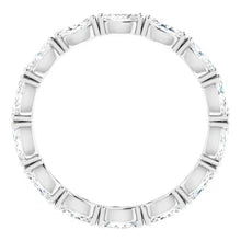 Afbeelding in Gallery-weergave laden, Dames Marquise Geslepen Echt Diamanten Eeuwigheid Band 1,40 Karaat