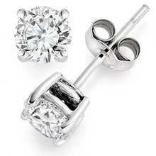 Afbeelding in Gallery-weergave laden, GIA-gecertificeerd Natuurlijke Diamanten Oorbel 3.01ct - Witgoud 14K