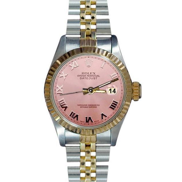 Rolex roze wijzerplaat best sale