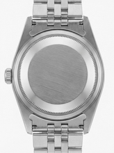 Afbeelding in Gallery-weergave laden, Dames Rolex Datumjust horloge roestvrij staal champagne stok wijzerplaat