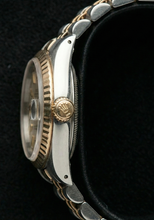 Afbeelding in Gallery-weergave laden, Dames Rolex datum gewoon horloge wijzerplaat tweekleurige Jubileum armband
