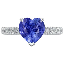 Afbeelding in Gallery-weergave laden, echte round diamant 2karaat ring close-up detail