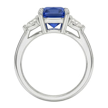 Afbeelding in Gallery-weergave laden, echte diamant 2.25karaat ring op wit