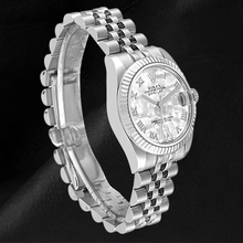 Afbeelding in Gallery-weergave laden, Rolex Stainless Steel met Parel – vooraanzicht