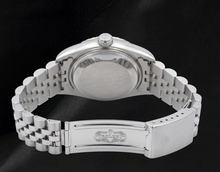 Afbeelding in Gallery-weergave laden, Datejust Rolex 6916 Snoer Diamanten Wijzerplaat 26mm Roestvrij Staal Horloge