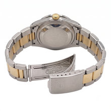 Afbeelding in Gallery-weergave laden, Datumjust Rolex heren geelgoud roestvrij staal tweekleurig horloge snel ingesteld