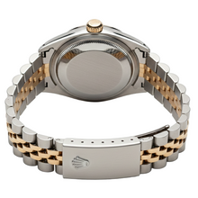 Afbeelding in Gallery-weergave laden, Datumjust Rolex-horloge voor dames, tweekleurige grijze Romeinse wijzerplaat