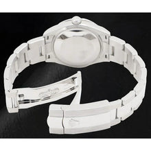 Afbeelding in Gallery-weergave laden, zilveren lichtgevende wijzerplaat van Rolex