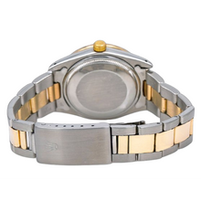 Afbeelding in Gallery-weergave laden, Datumjust Rolex heren geelgoud roestvrij staal tweekleurig horloge snel ingesteld