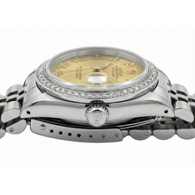 Afbeelding in Gallery-weergave laden, echte round diamant 0.80karaat watch bovenaanzicht
