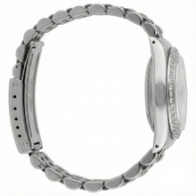 Afbeelding in Gallery-weergave laden, Datumjust roestvrijstalen jubileum diamanten dame Rolex horloge champagne diamant