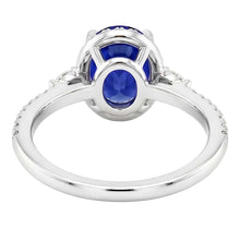 Afbeelding in Gallery-weergave laden, Diamant En Saffier Ring