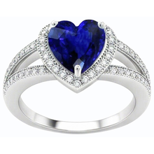 Afbeelding in Gallery-weergave laden, echte round diamant 4karaat ring close-up detail