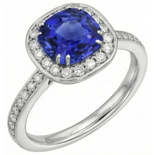 Afbeelding in Gallery-weergave laden, echte round diamant 3karaat ring vooraanzicht
