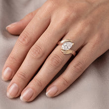 Afbeelding in Gallery-weergave laden, Diamant Peervormig Solitaire Verlovingsring 1,50 karaat – 14