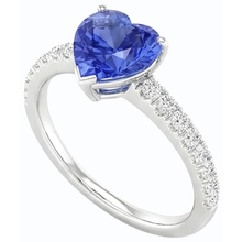 Afbeelding in Gallery-weergave laden, echte round diamant 3karaat ring vooraanzicht