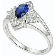 Afbeelding in Gallery-weergave laden, echte round diamant 2.50karaat ring bovenaanzicht