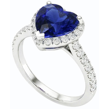 Afbeelding in Gallery-weergave laden, echte round diamant 3.50karaat ring vooraanzicht