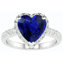 Afbeelding in Gallery-weergave laden, echte round diamant 3.50karaat ring close-up detail