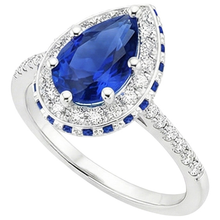 Afbeelding in Gallery-weergave laden, echte round diamant 5.25karaat ring close-up detail