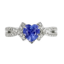 Afbeelding in Gallery-weergave laden, echte round diamant 2.50karaat ring zijaanzicht