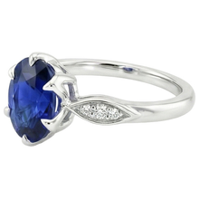 Afbeelding in Gallery-weergave laden, echte round diamant 3.50karaat ring op wit