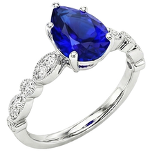 Afbeelding in Gallery-weergave laden, echte round diamant 2.50karaat ring zijaanzicht