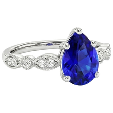 Afbeelding in Gallery-weergave laden, echte round diamant 2.50karaat ring op wit