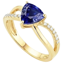 Afbeelding in Gallery-weergave laden, echte round diamant 2.50karaat ring zijaanzicht