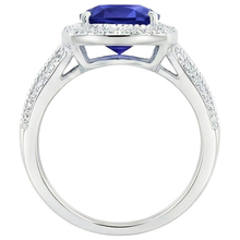 Afbeelding in Gallery-weergave laden, echte round diamant 3.25karaat ring op wit