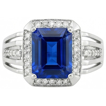 Afbeelding in Gallery-weergave laden, echte emerald smaragd 3.50karaat ring zijaanzicht