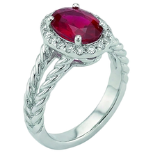 Afbeelding in Gallery-weergave laden, echte round diamant 1.16karaat ring zijaanzicht