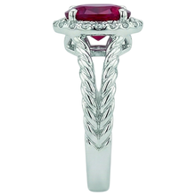Afbeelding in Gallery-weergave laden, echte round diamant 1.16karaat ring bovenaanzicht