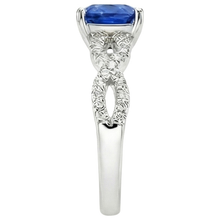 Afbeelding in Gallery-weergave laden, echte round diamant 2.25karaat ring profielweergave