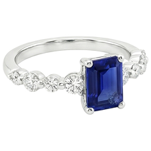 Afbeelding in Gallery-weergave laden, echte round diamant 4.50karaat ring bovenaanzicht
