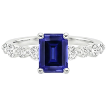 Afbeelding in Gallery-weergave laden, echte round diamant 4.50karaat ring op wit