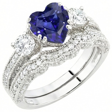 Afbeelding in Gallery-weergave laden, echte round diamant 3.50karaat ring zijaanzicht
